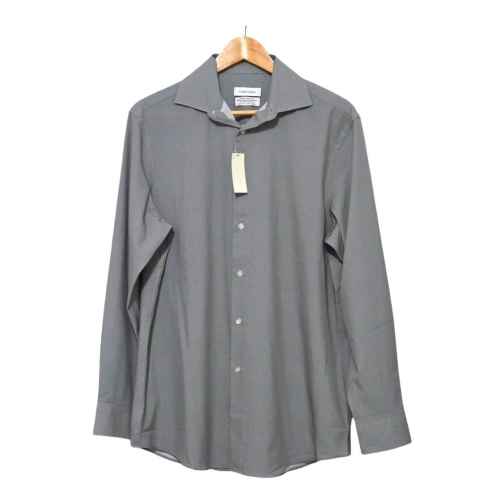 Calvin Klein Dri -Fit Longsleeve Button Down Shirt